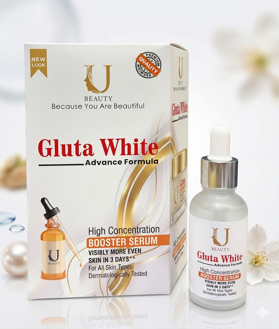 Gluta white face serum